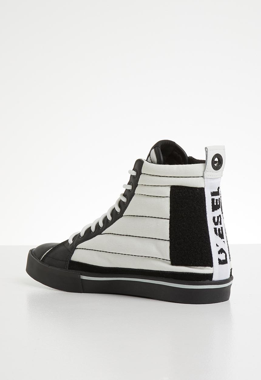 Diesel  - D-vellows mid patch - white/black