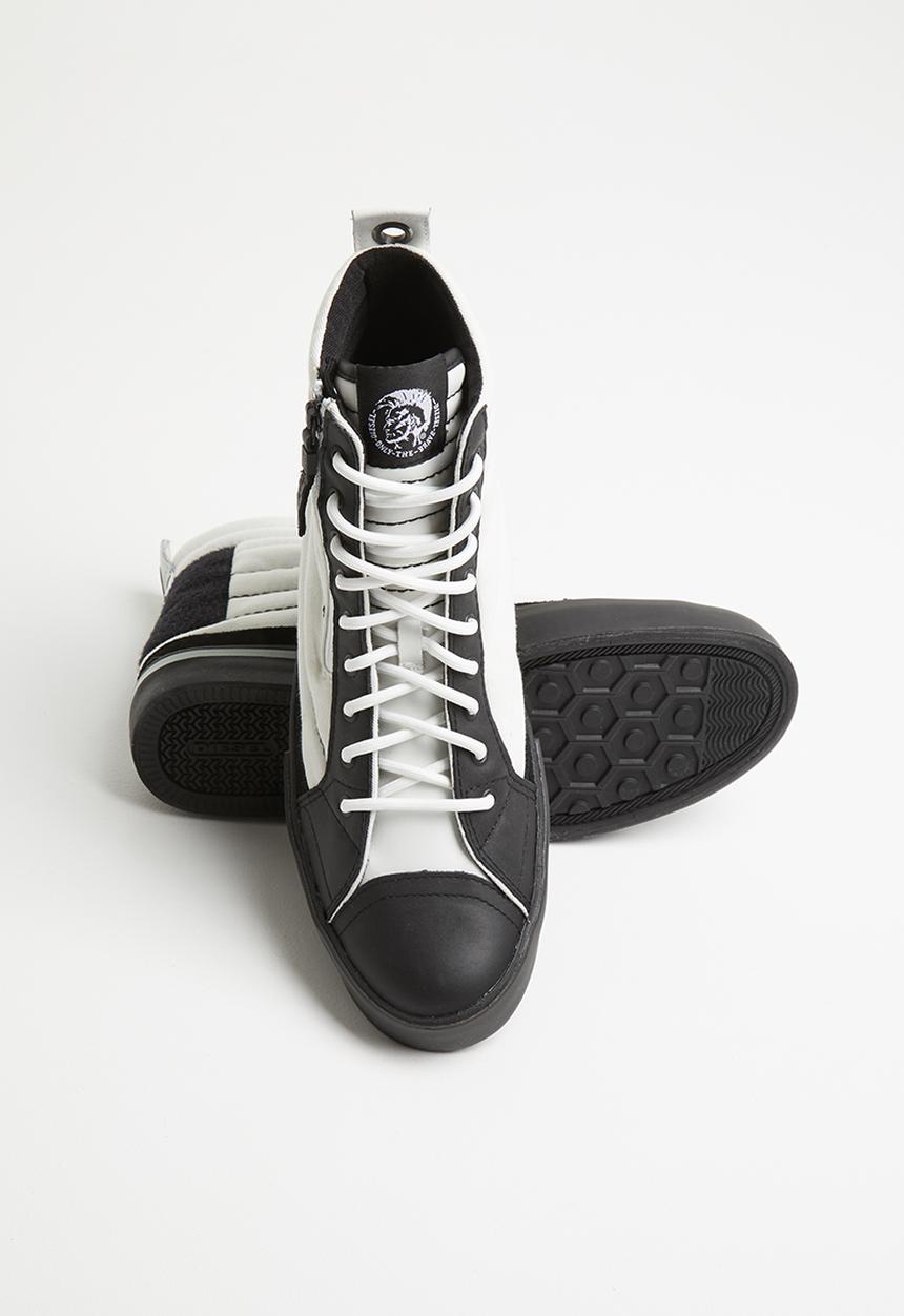 Diesel  - D-vellows mid patch - white/black