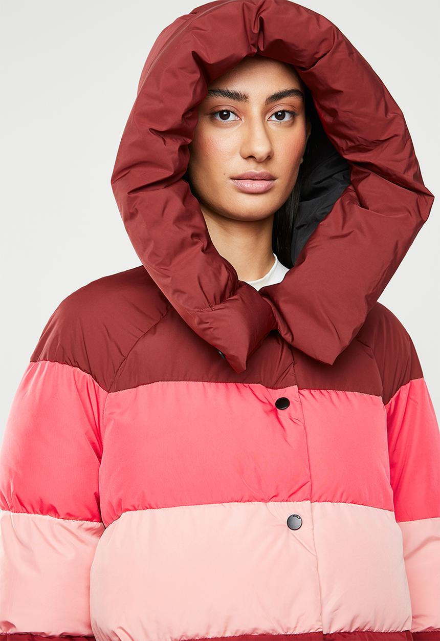 ONLY - Mari blocked padded coat - multi