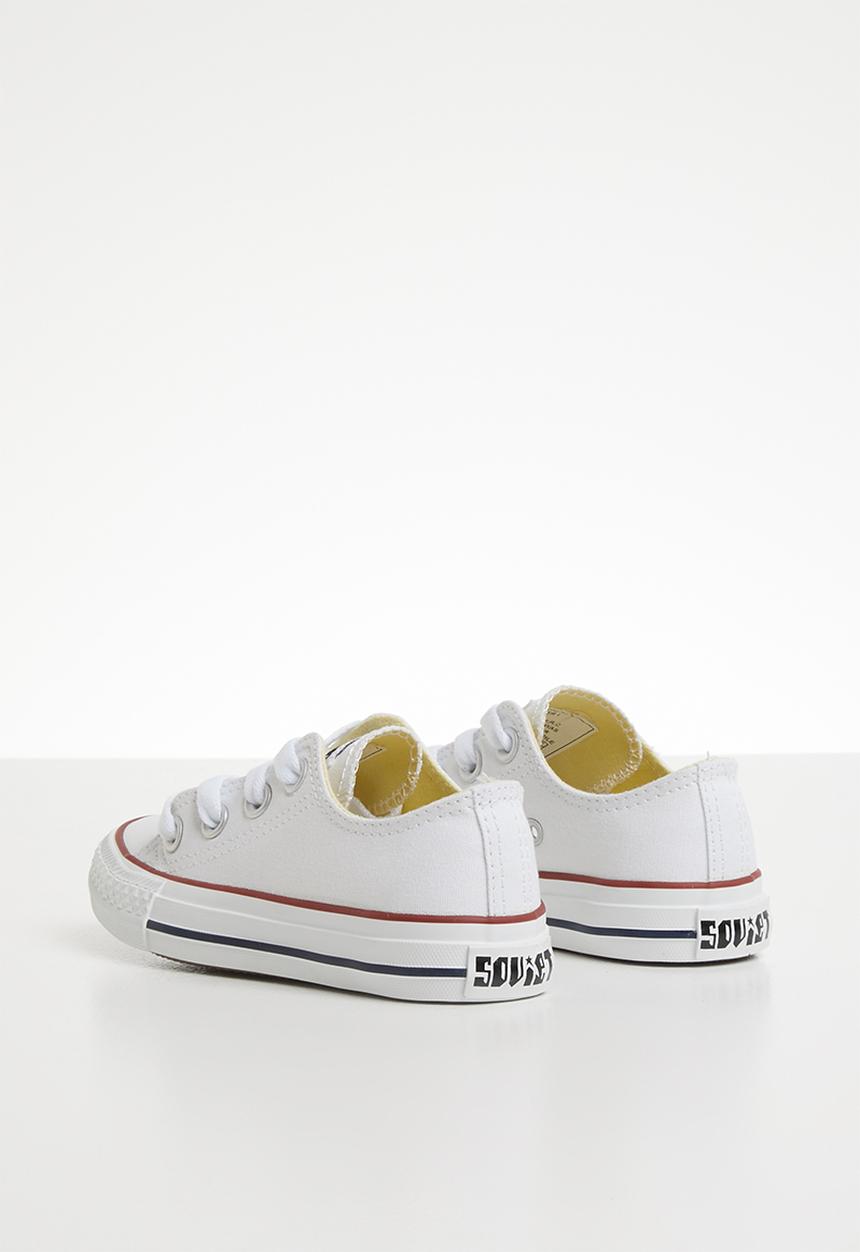 SOVIET - Viper kids  low cut sneaker - white