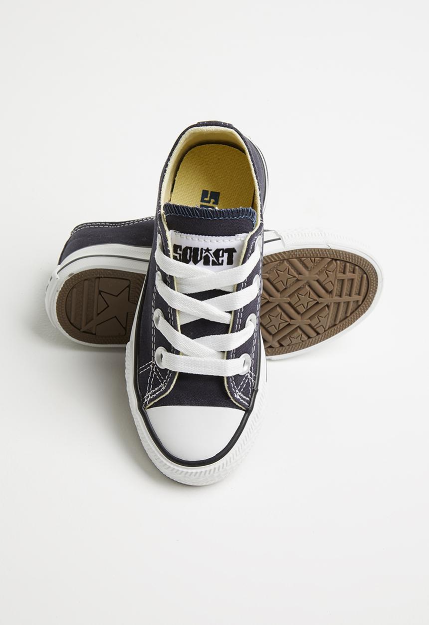 SOVIET - Viper kids  low cut sneaker - navy