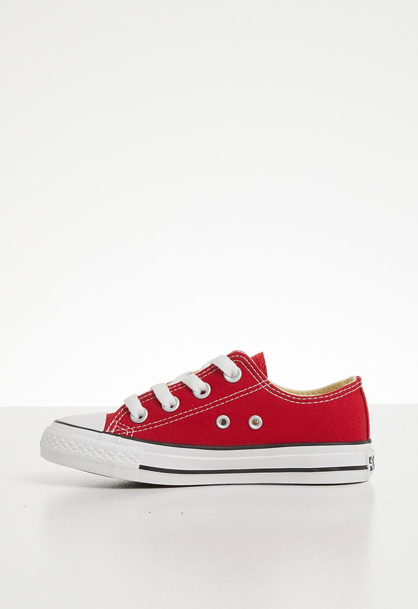 SOVIET - Viper kids  low cut sneaker - red