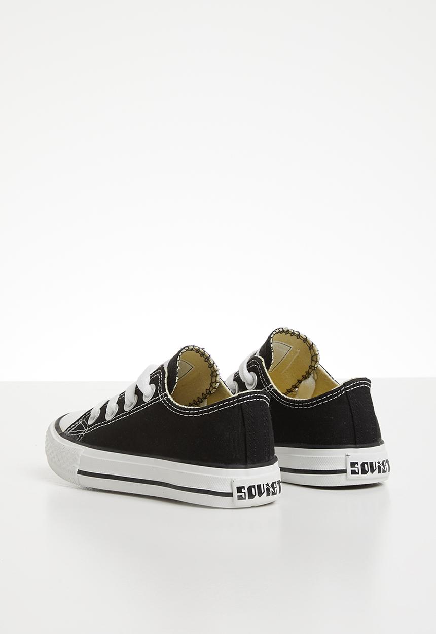SOVIET - Viper kids  low cut sneaker - black