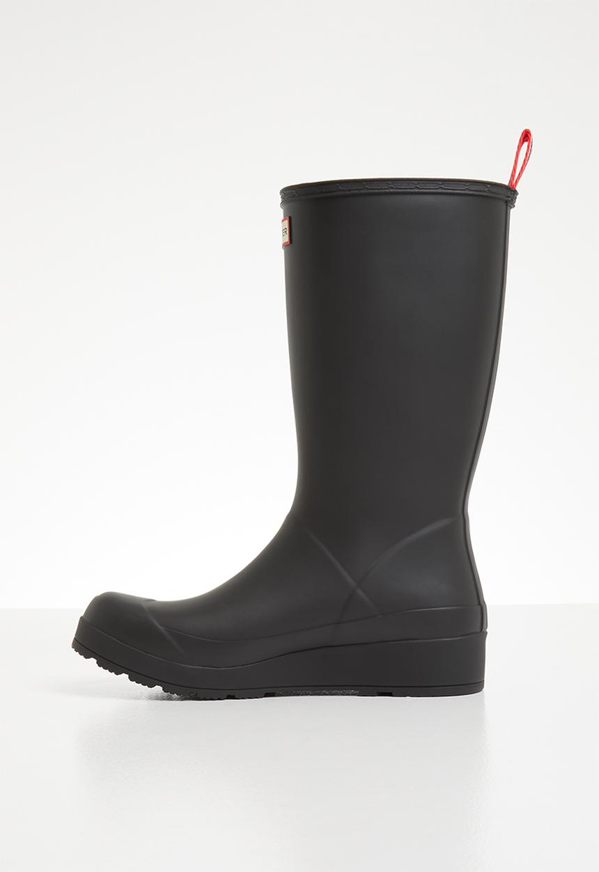 Hunter - Play boot tall - black