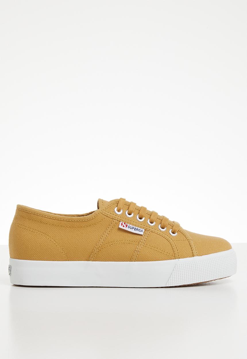 SUPERGA - 2730 Cotu canvas mid wedge - wbl beige taffy		