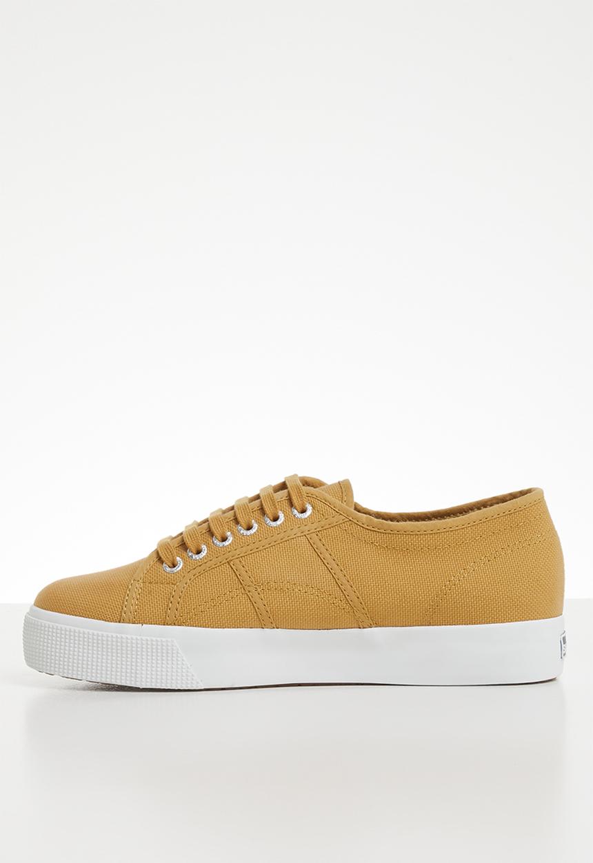 SUPERGA - 2730 Cotu canvas mid wedge - wbl beige taffy		