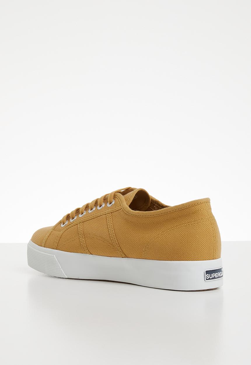 SUPERGA - 2730 Cotu canvas mid wedge - wbl beige taffy		