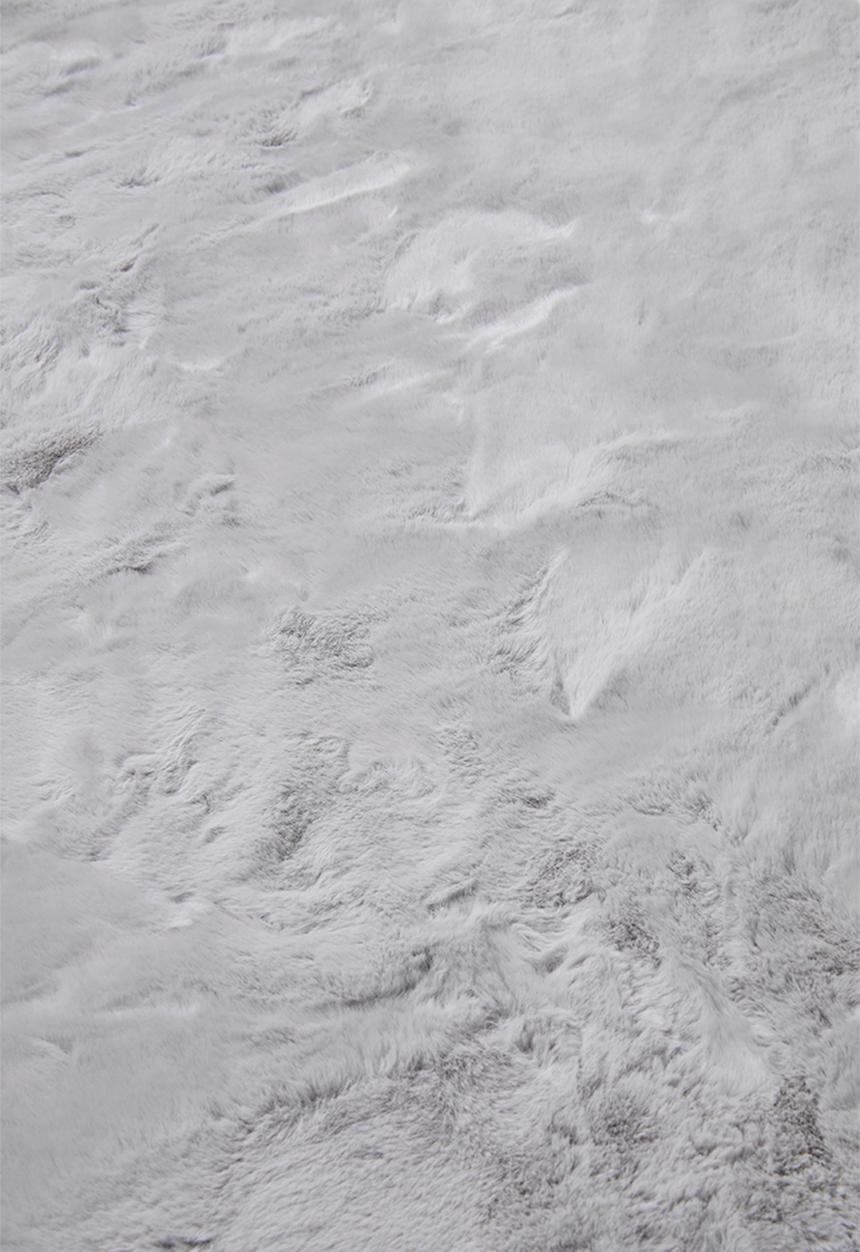 Fotakis - Eli faux fur rug - grey