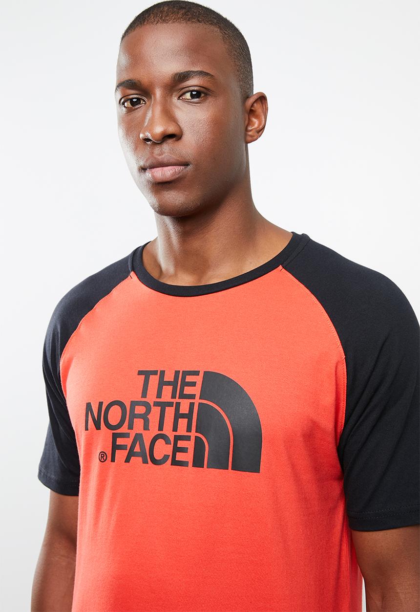 The North Face - Easy raglan tee - red