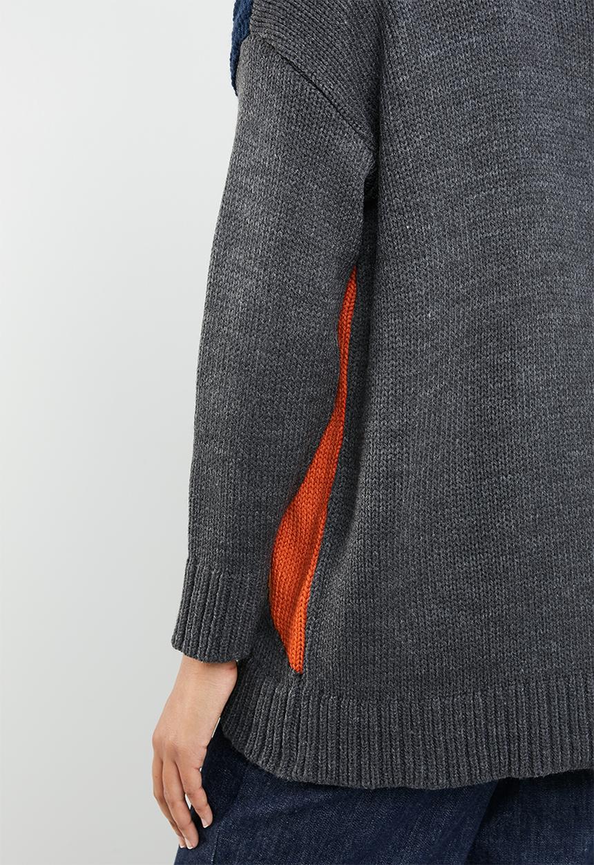 Superbalist - Colourblock funnel neck - multi