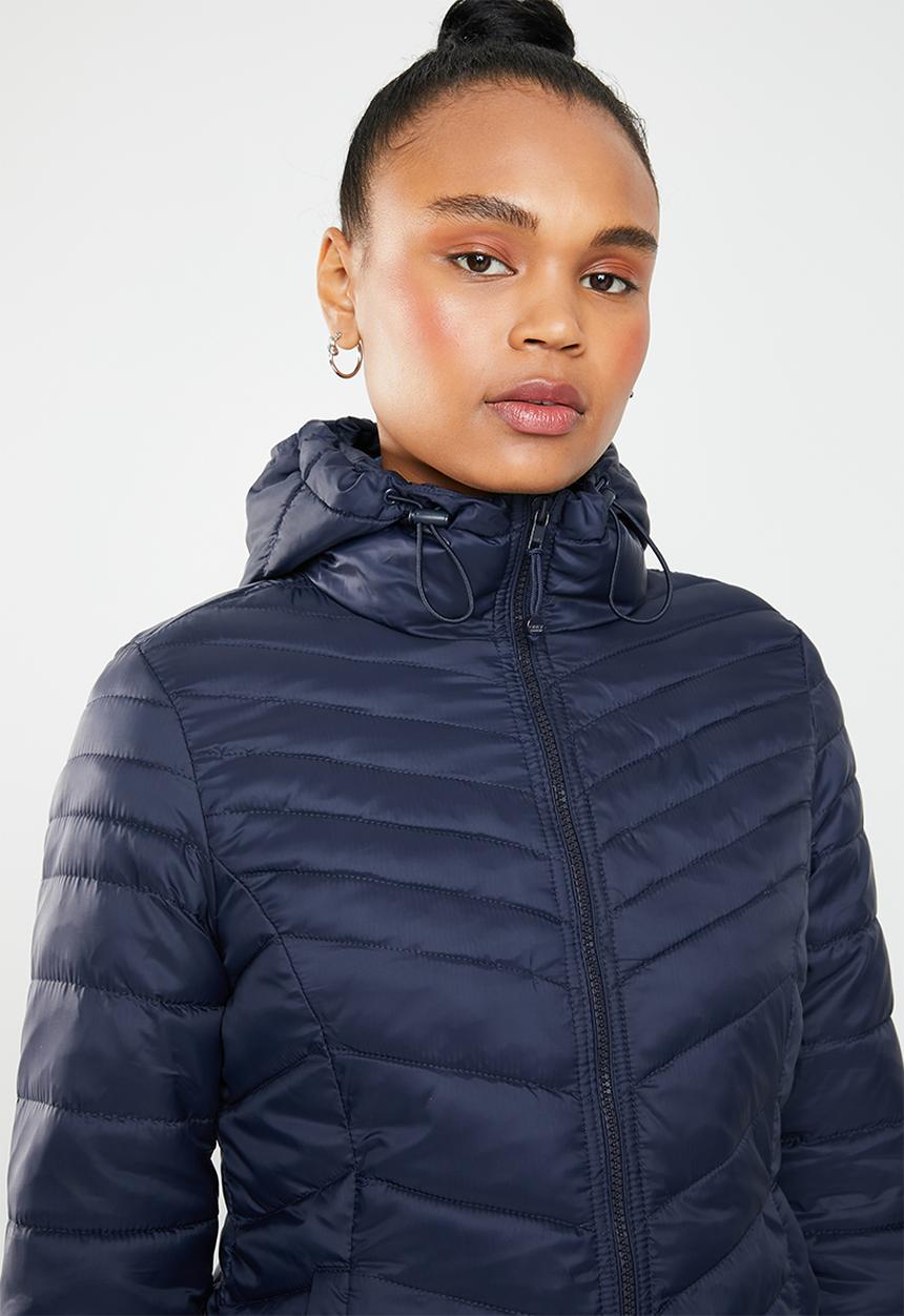 ONLY - Demi puffer coat - navy