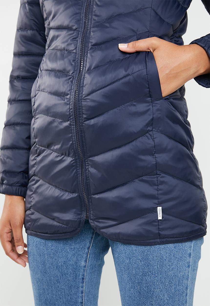 ONLY - Demi puffer coat - navy