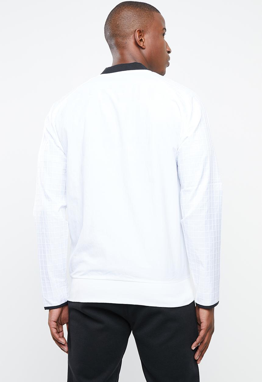 Reebok - Ts bomber jacket - white