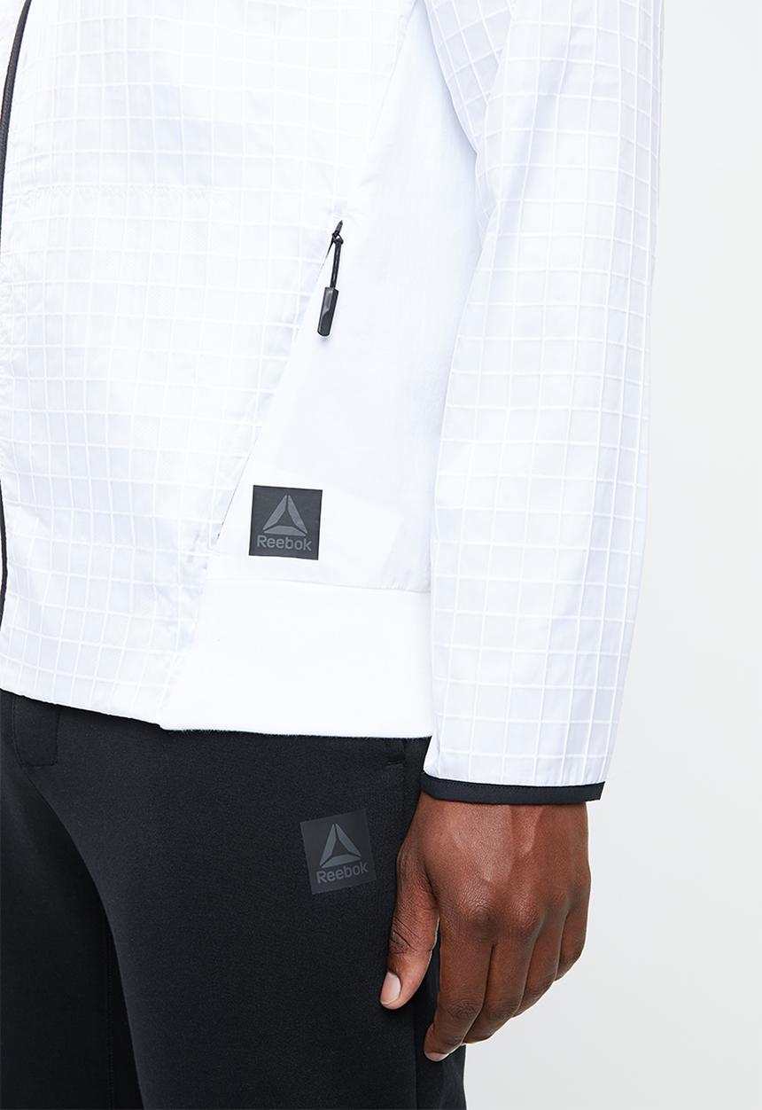 Reebok - Ts bomber jacket - white