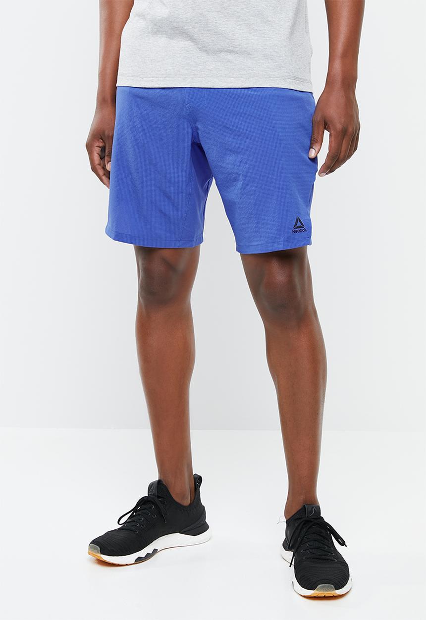 Reebok - Knit waistband shorts - blue