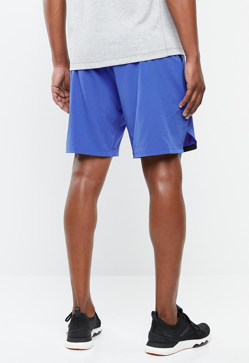 Reebok - Knit waistband shorts - blue