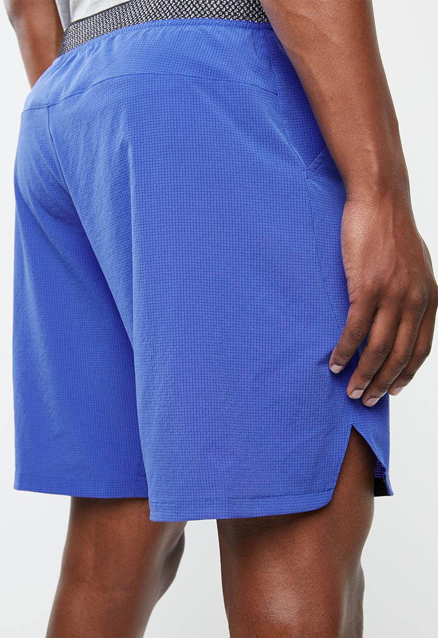 Reebok - Knit waistband shorts - blue