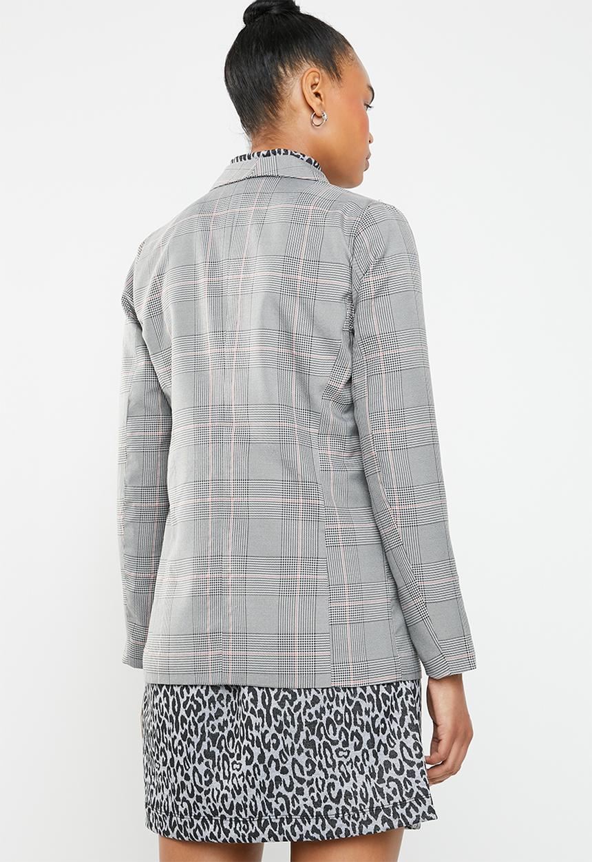 Jacqueline de Yong - Erika blazer - grey 