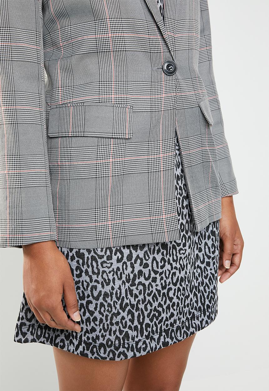 Jacqueline de Yong - Erika blazer - grey 