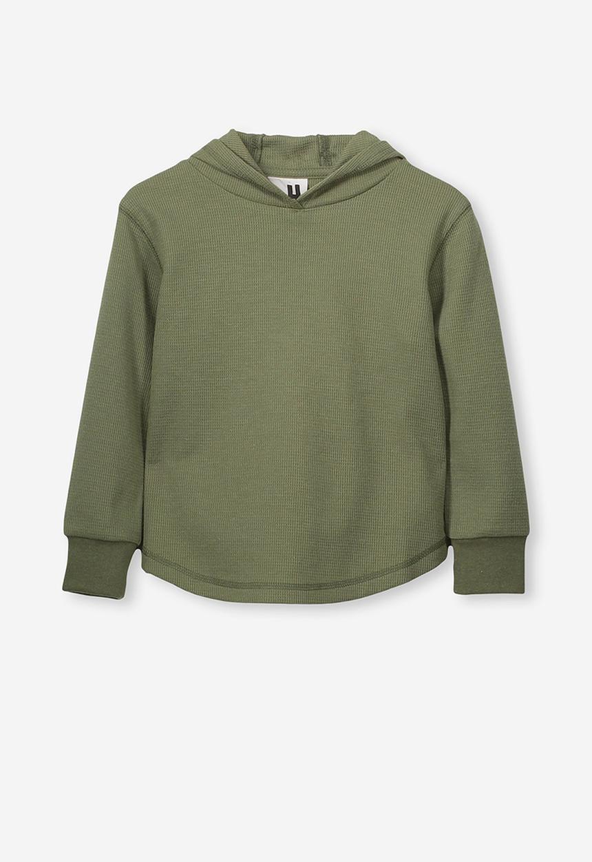Cotton On - Hayden hooded top - khaki