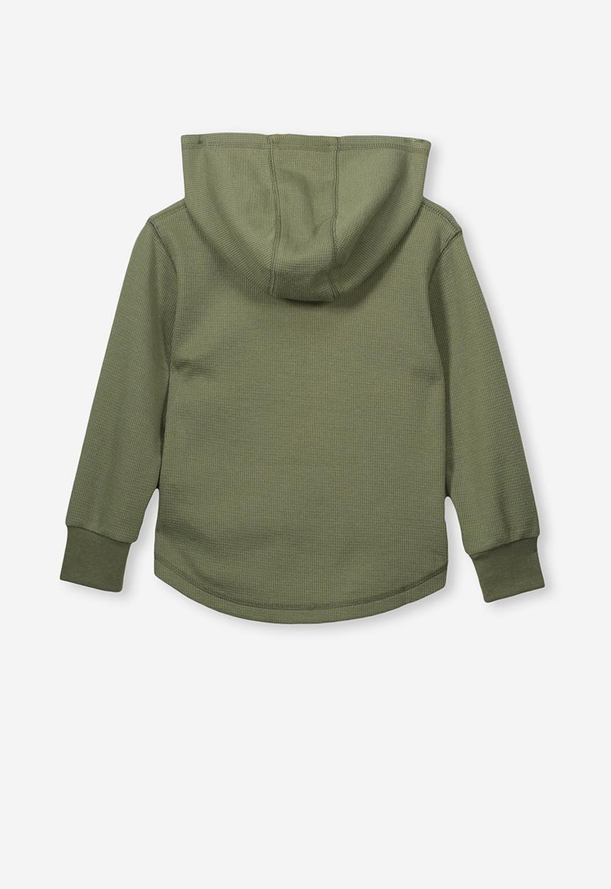Cotton On - Hayden hooded top - khaki