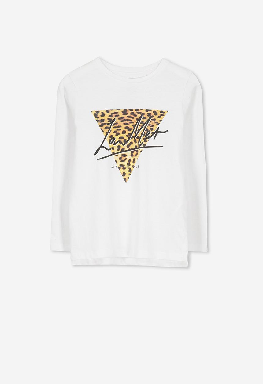 Cotton On - Penelope long sleeve tee - white