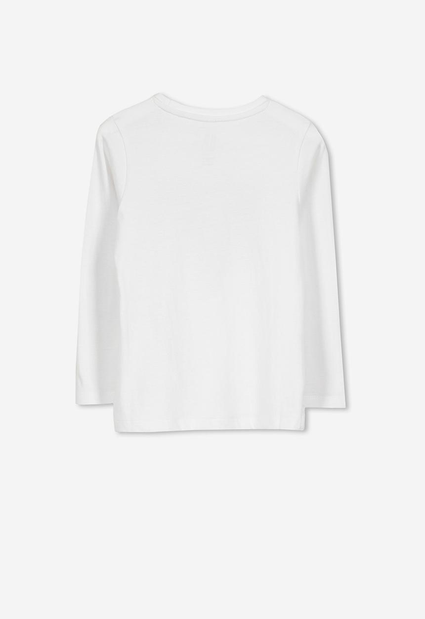 Cotton On - Penelope long sleeve tee - white