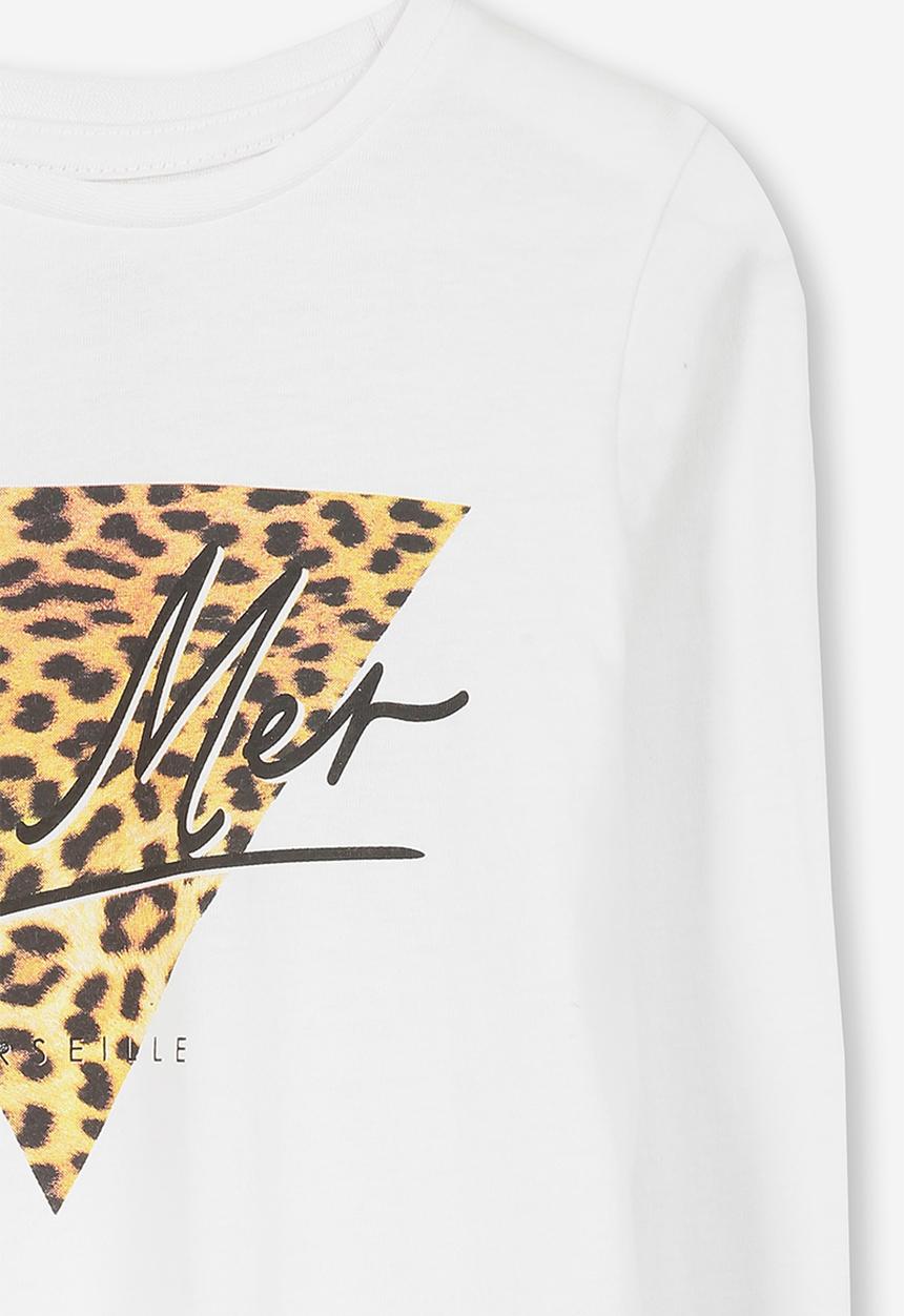 Cotton On - Penelope long sleeve tee - white