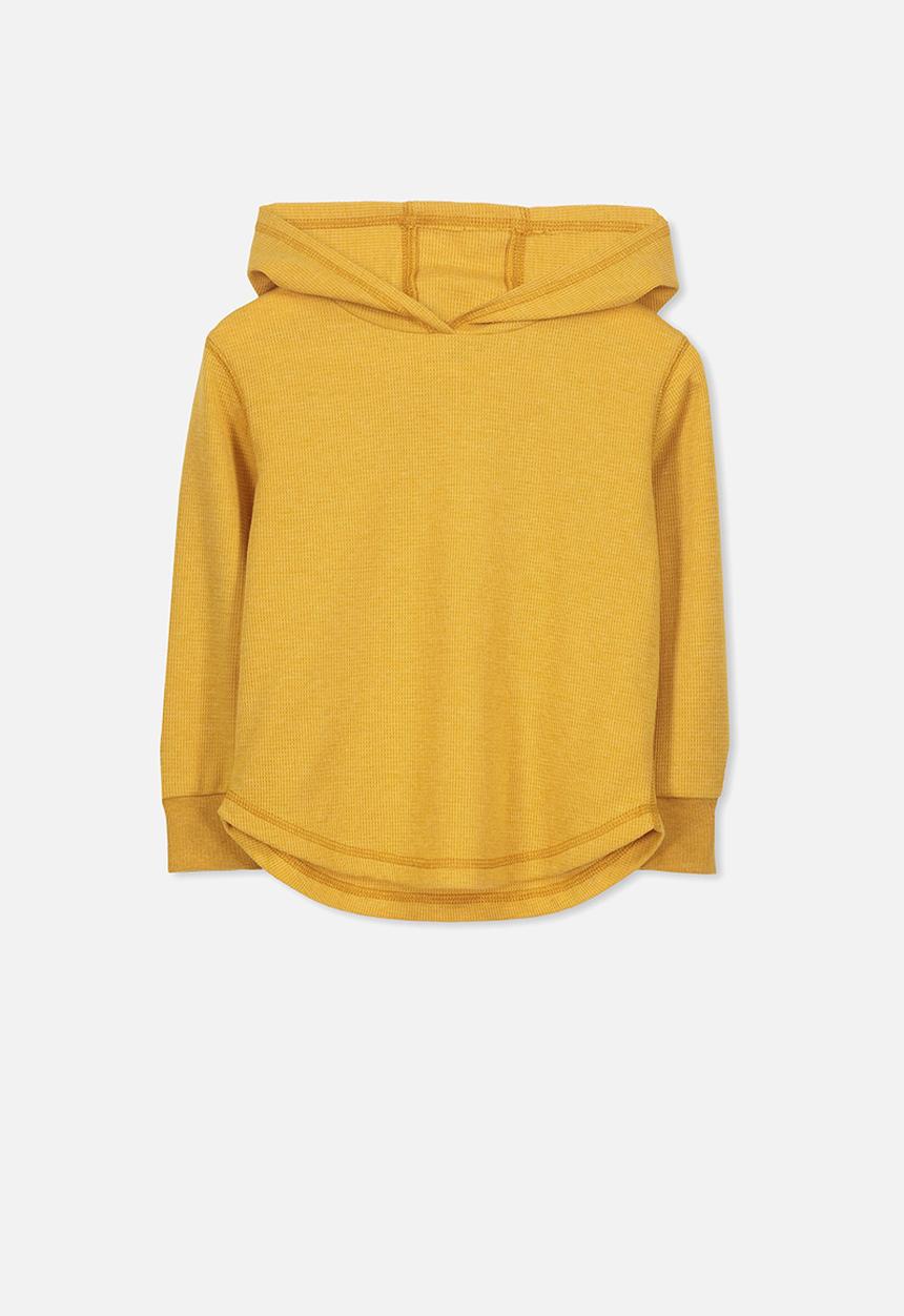 Cotton On - Hayden hooded top - yellow