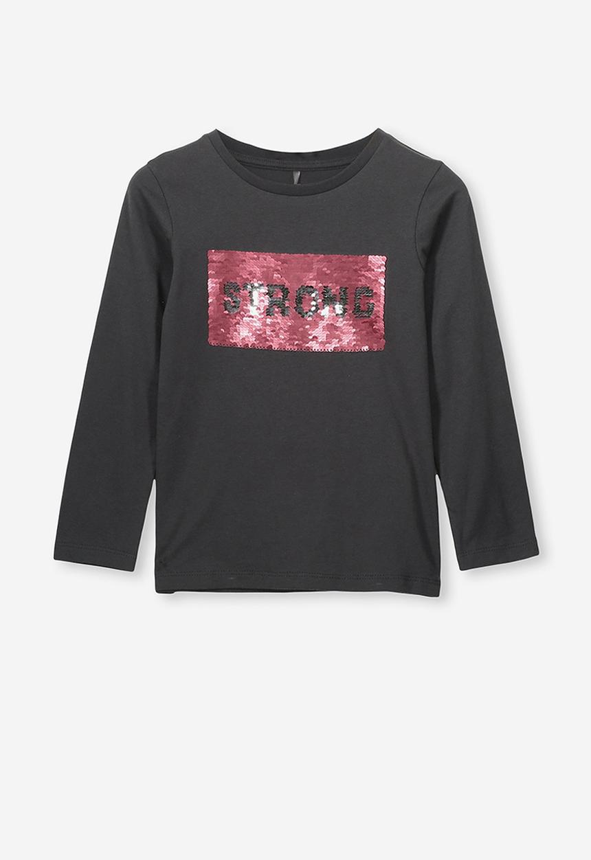 Cotton On - Anna tee - black 