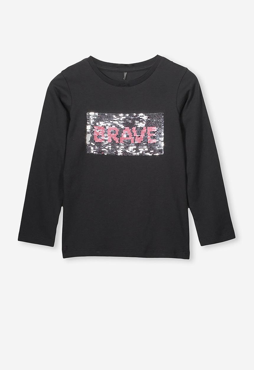 Cotton On - Anna tee - black 
