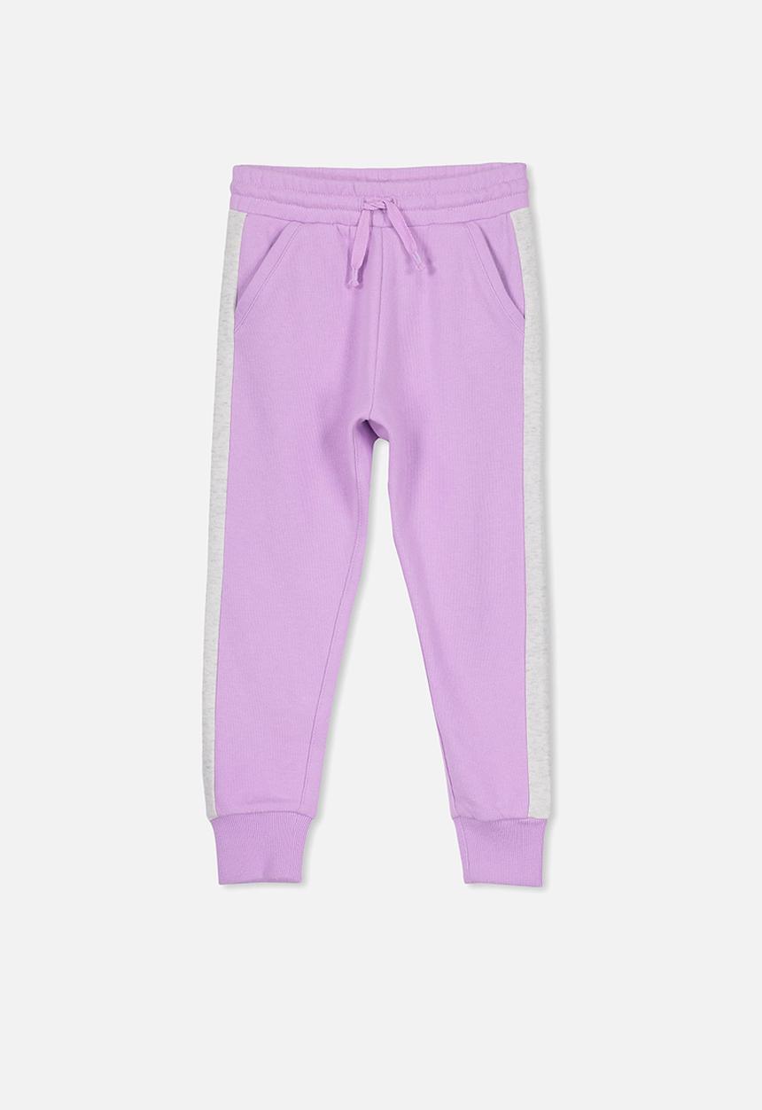 Cotton On - Kallie trackpant - purple & grey
