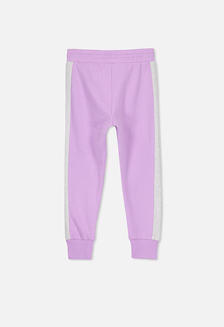 Cotton On - Kallie trackpant - purple & grey
