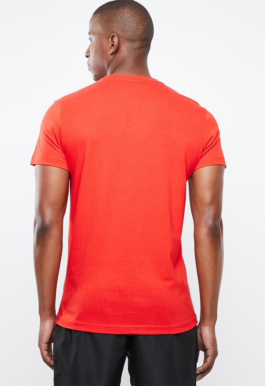 adidas Performance - E line brush short sleeve tee - red