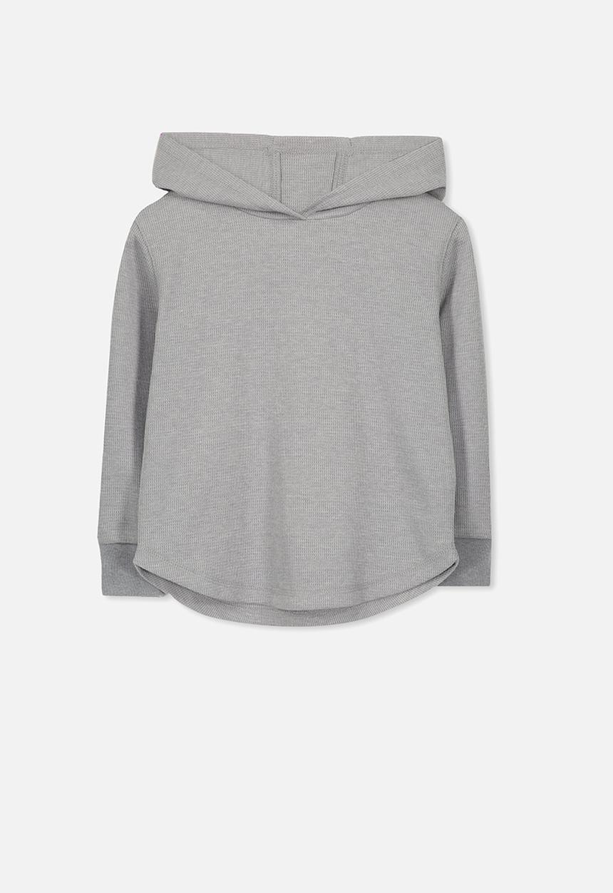 Cotton On - Hayden hooded top - grey