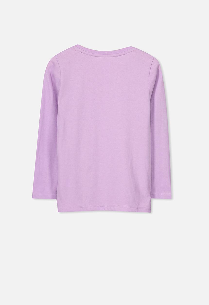 Cotton On - Penelope tee - purple & white