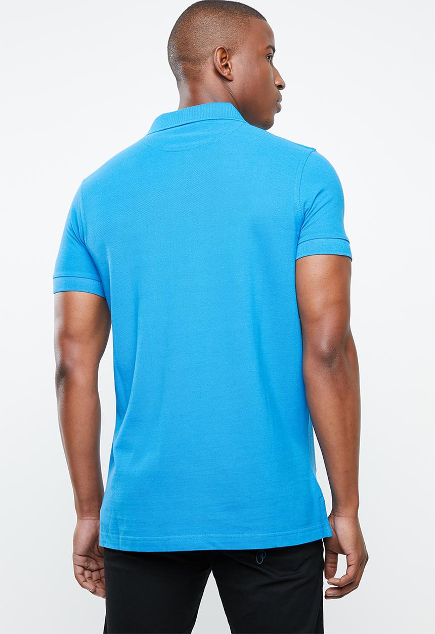 Pringle of Scotland - St Augustine polo - blue