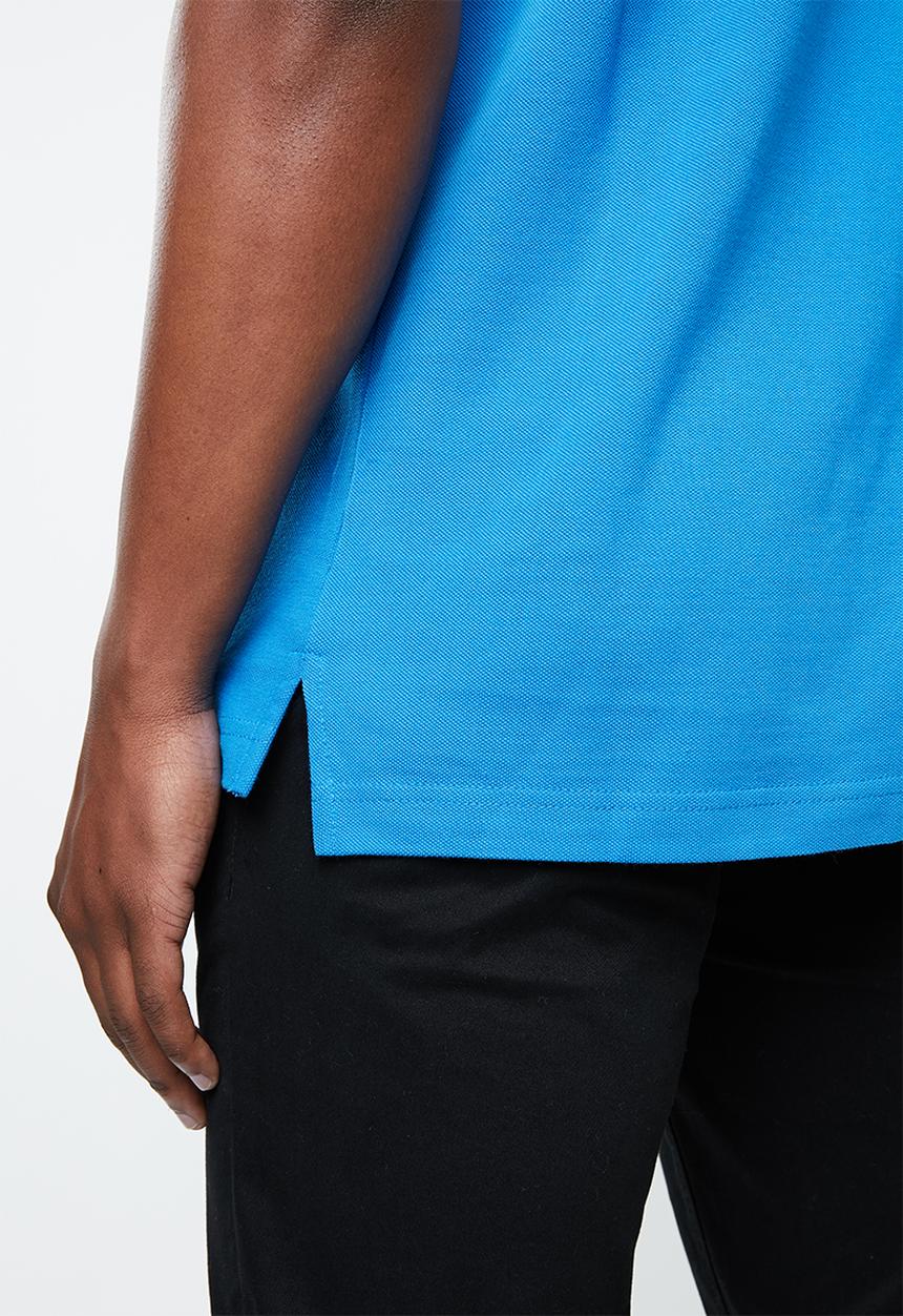 Pringle of Scotland - St Augustine polo - blue