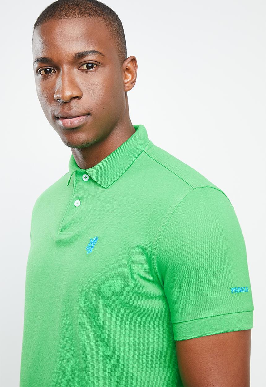 Pringle of Scotland - St Augustine polo - green