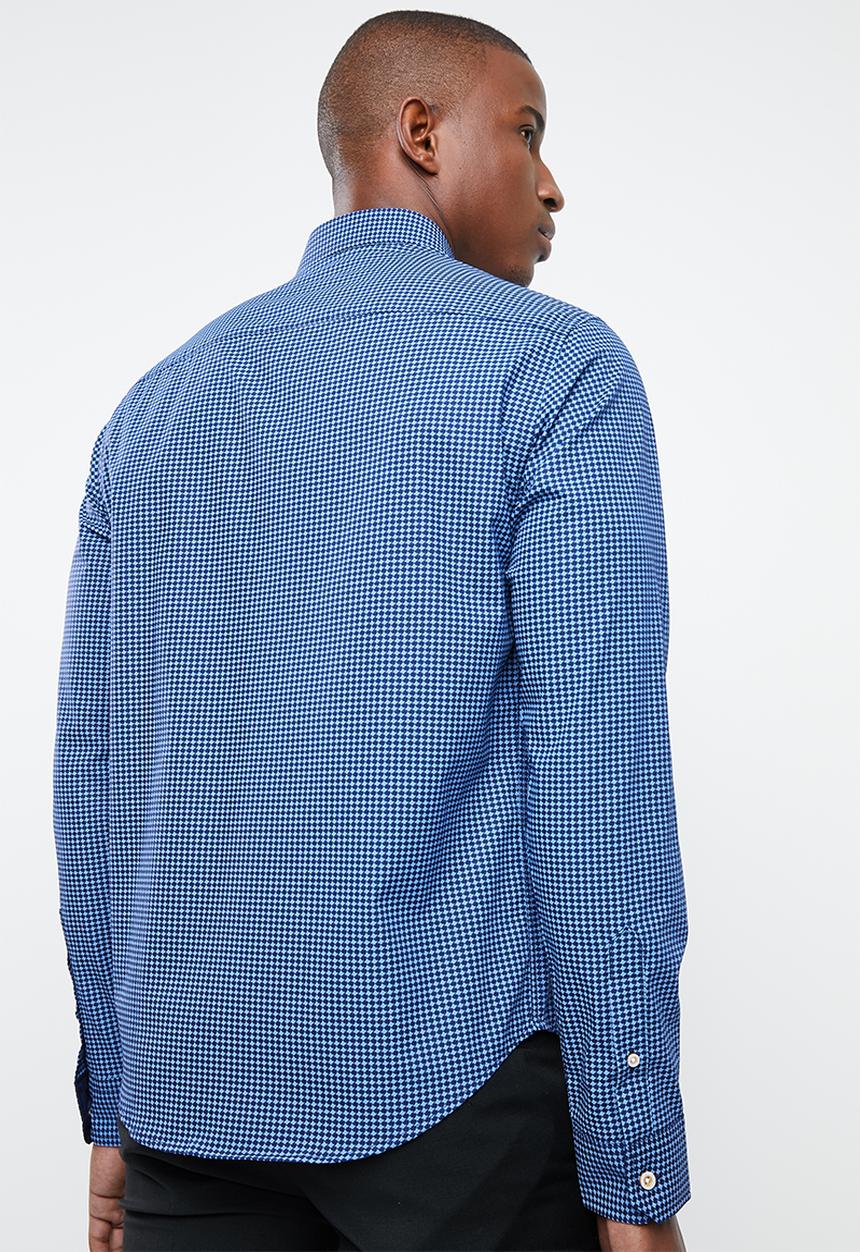 Pringle of Scotland - Norwell styled fit shirt - navy