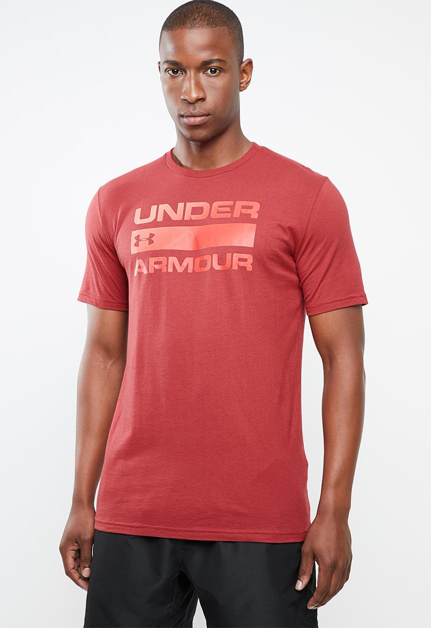 Under Armour - Ua team issue wordmark - burgundy