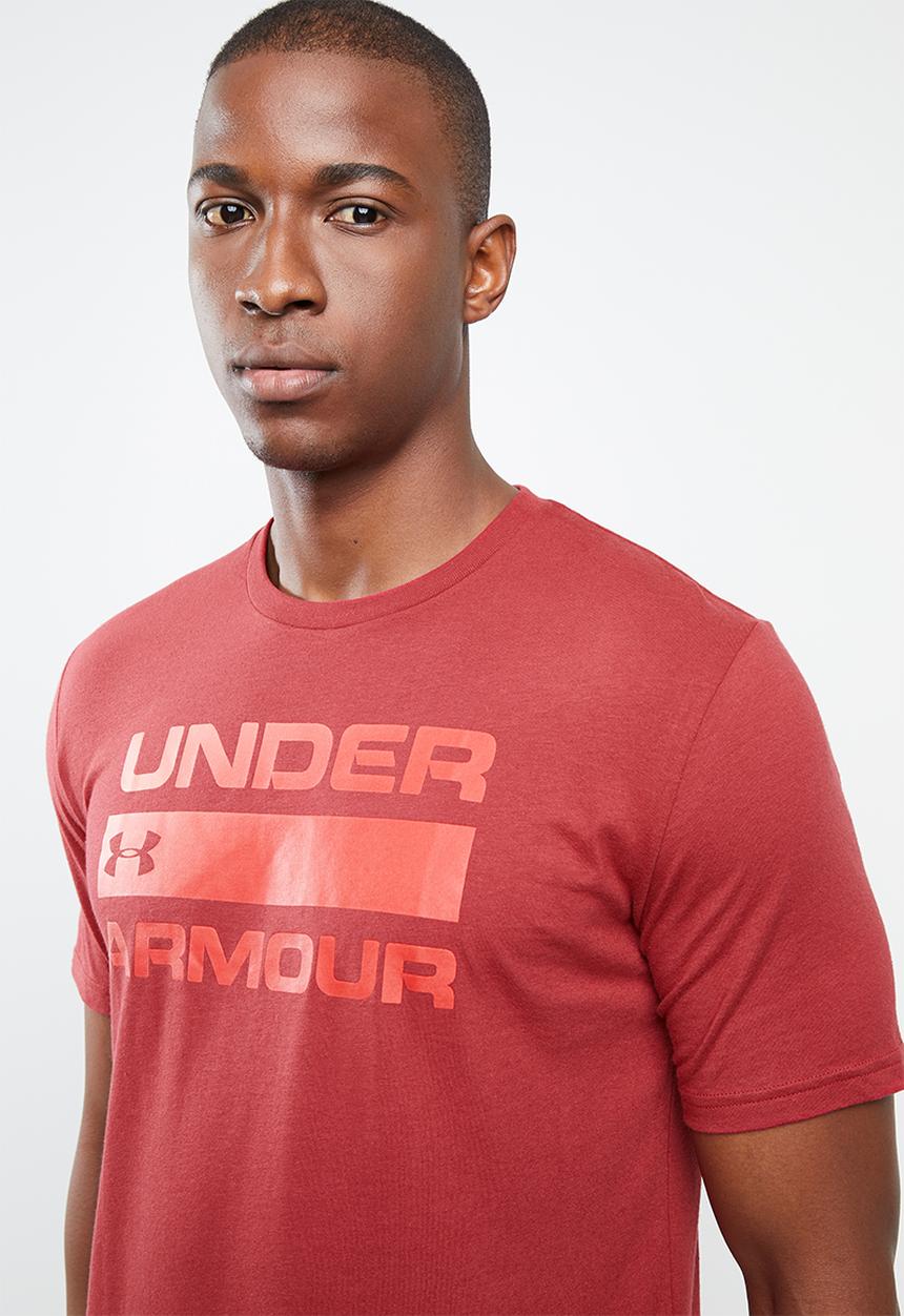 Under Armour - Ua team issue wordmark - burgundy
