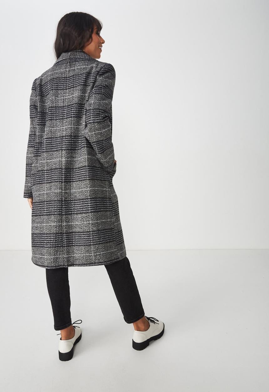 Cotton On - New mid-length coat - black