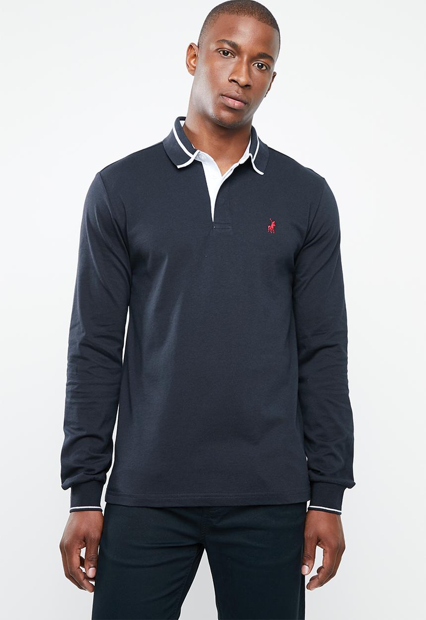 POLO - Tipped golfer - navy
