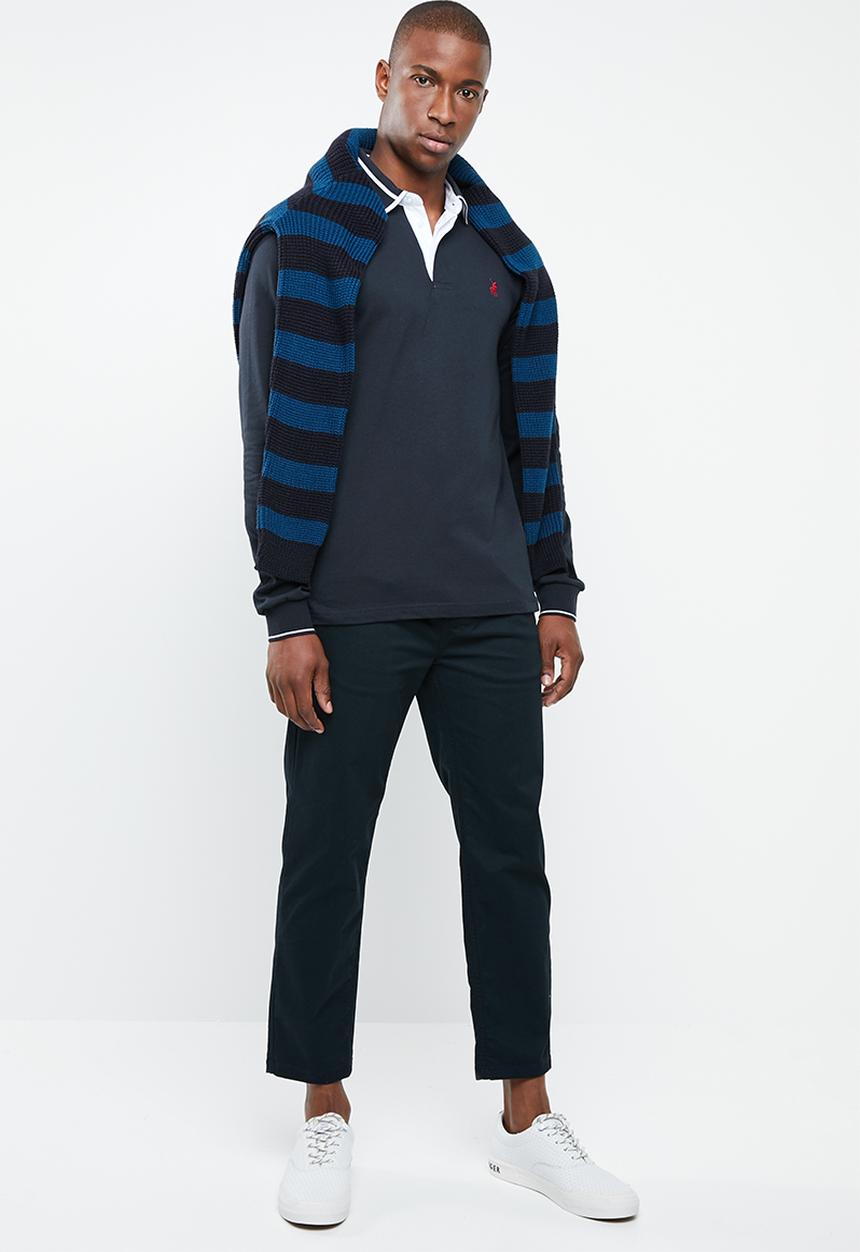 POLO - Tipped golfer - navy