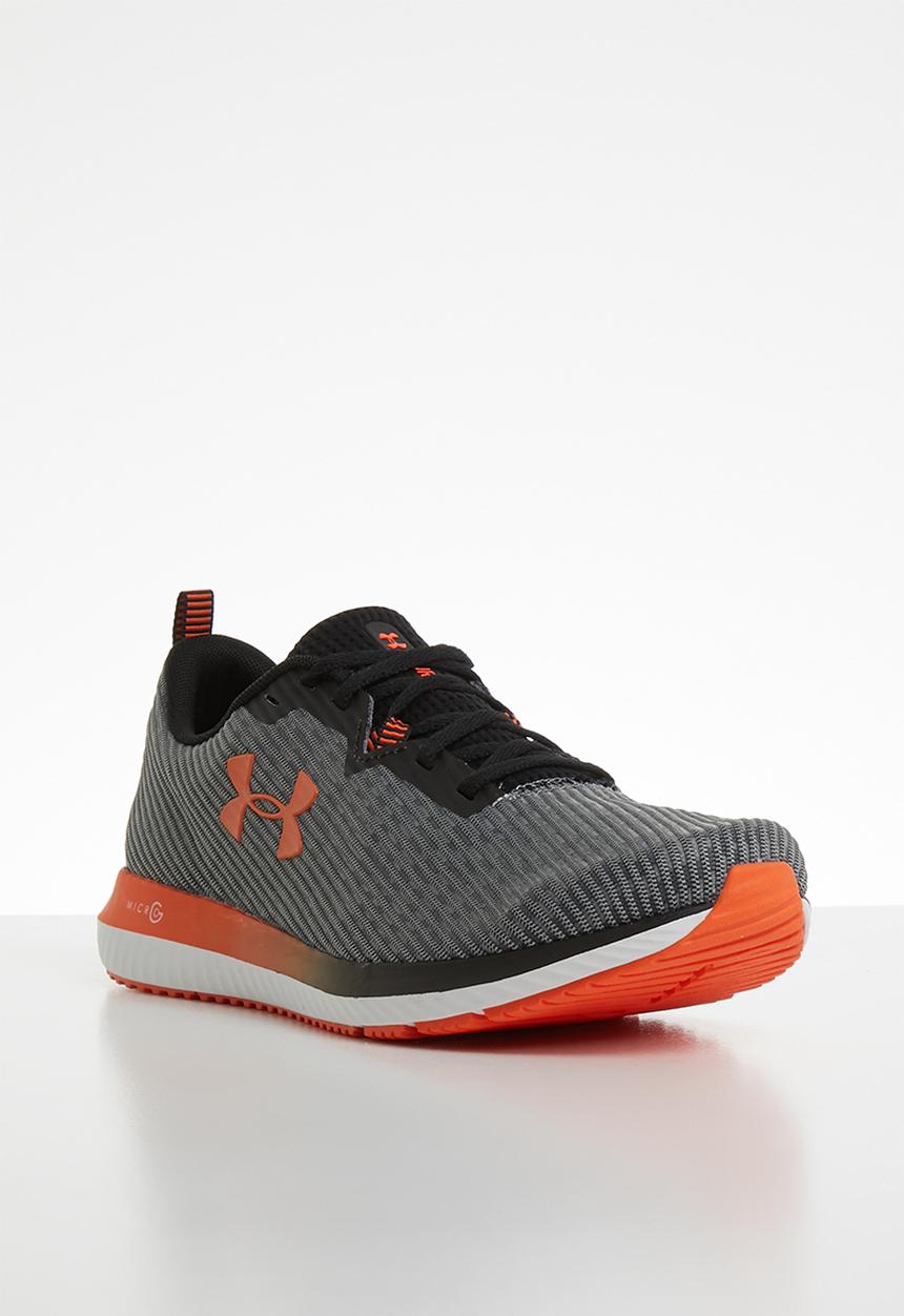 Under Armour - UA Micro g blur 2 - black/onyx white/papaya			