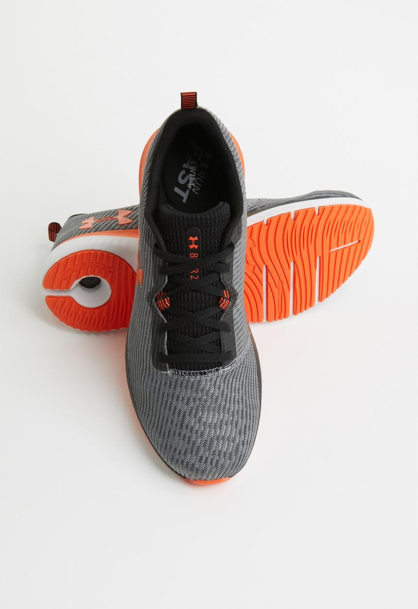 Under Armour - UA Micro g blur 2 - black/onyx white/papaya			