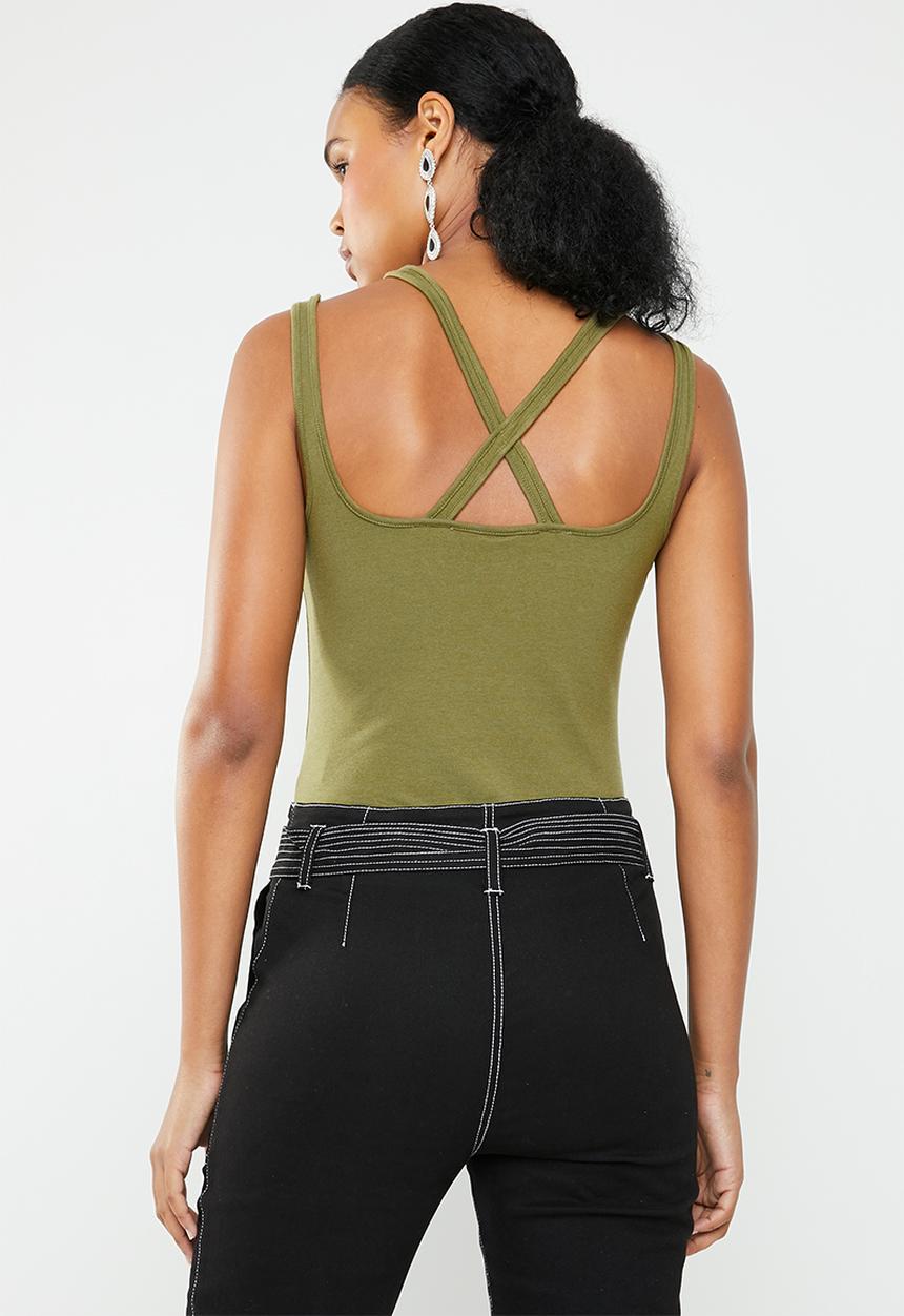 GUESS - Guess koko top - khaki 