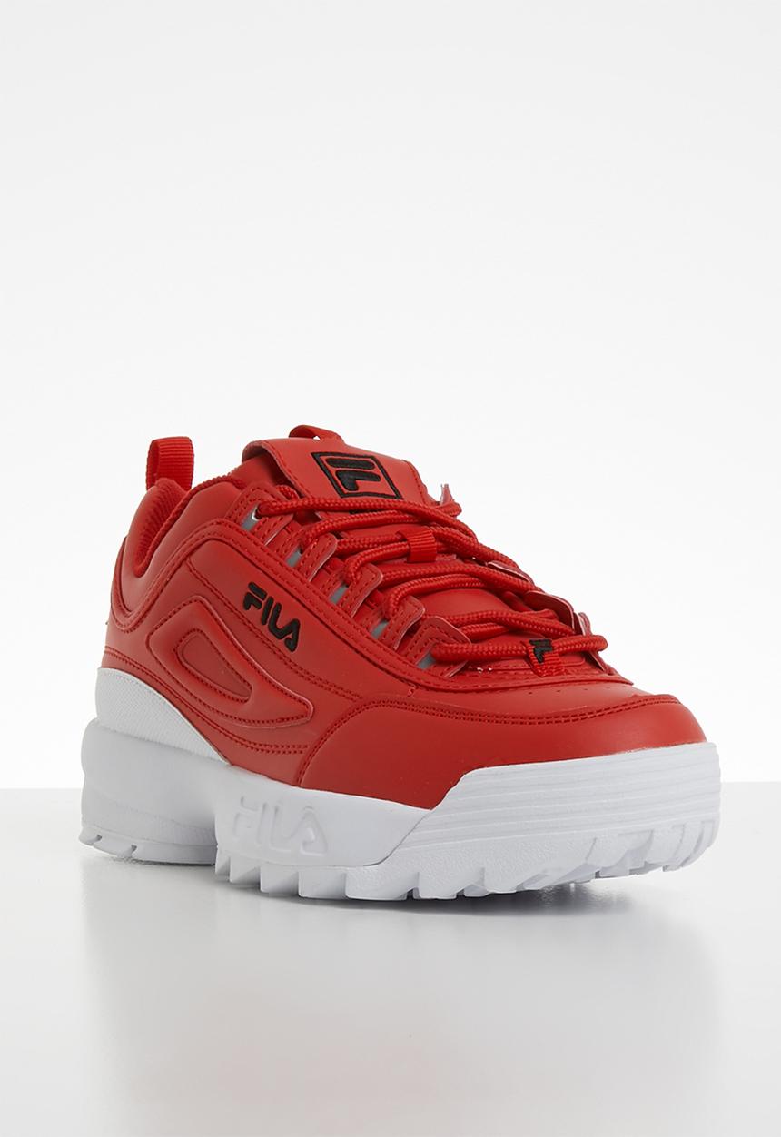 FILA - Disruptor ii premium - red/white/black