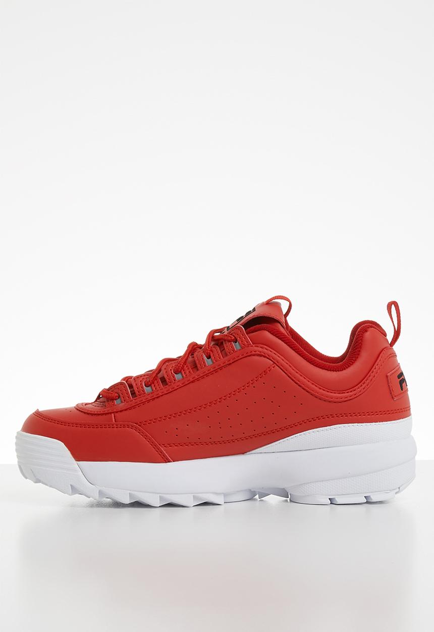 FILA - Disruptor ii premium - red/white/black